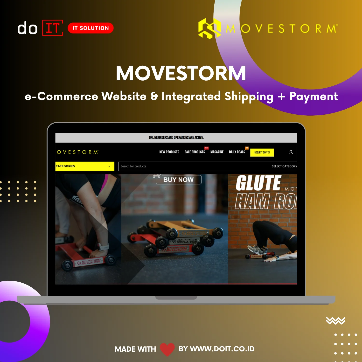 Portfolio Pengembangan Website E-commerce