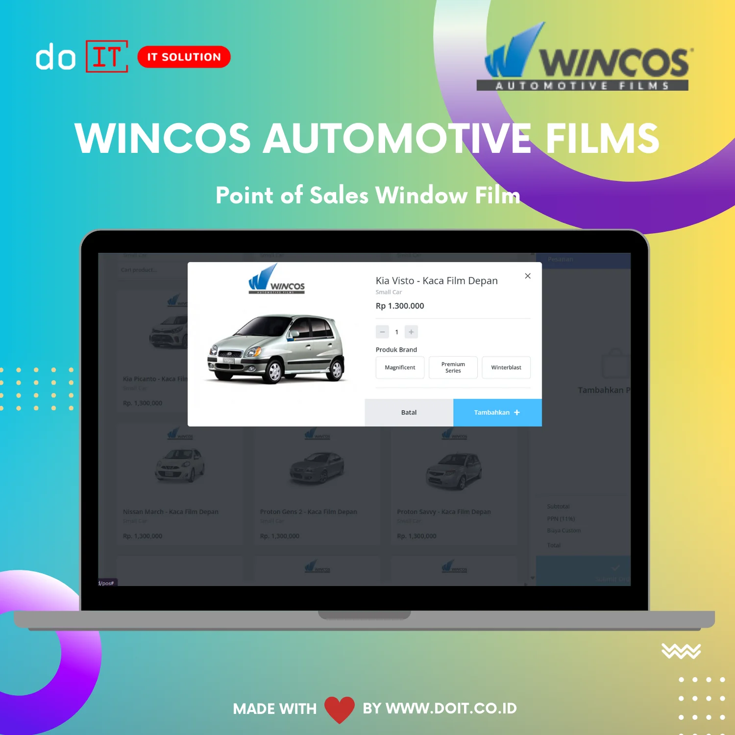 Pengembangan Sistem Point Of Sales (POS) Custom oleh doIT