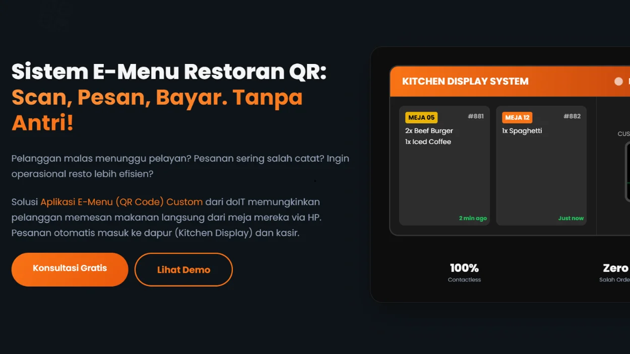 Sistem Menu Digital vs Menu Manual: Mana Lebih Efisien untuk Restoran?